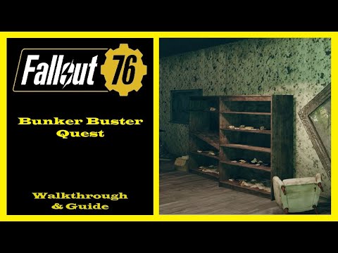 Fallout 76 - Bunker Buster Quest - Ep22