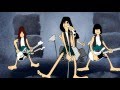 Ramones Cartoon "Ramonestones Listen to My Heart"