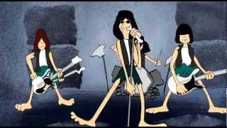 Ramones Cartoon &quot;Ramonestones Listen to My Heart&quot;