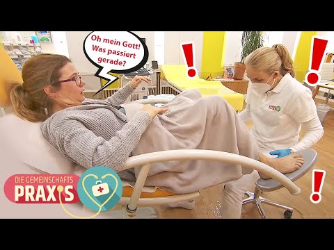 Fruchtblase in der Untersuchung geplatzt? Was passiert mit Miriam? | Die Gemeinschaftspraxis | SAT.1