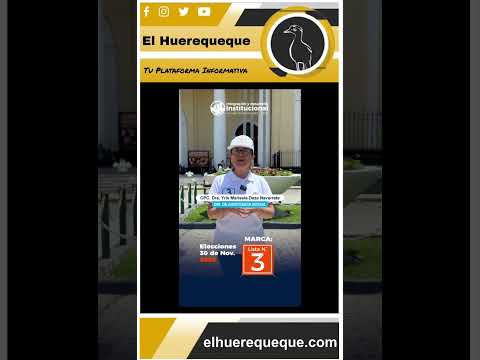 CPC Dra. Yris Marisela Deza Navarrete, pide votar por la Lista 3 por la cual postula el 30 de Nov.