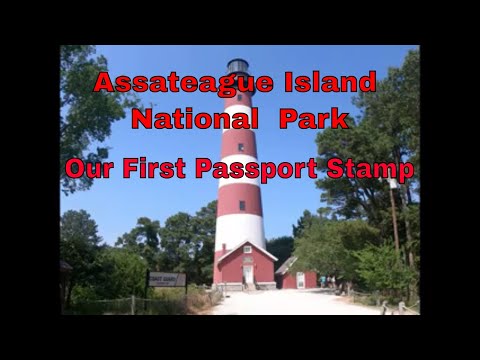 Assateague Island Lighthouse - Our First National Park Stamp Entry!🏞
