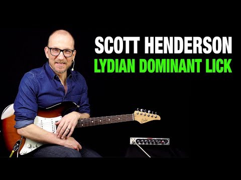 Scott Henderson Lydian Dominant Lick