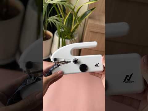 NexLev Portable Sewing Machine ✨ | Quick DIY Fixes Anywhere! | Compact & Cordless