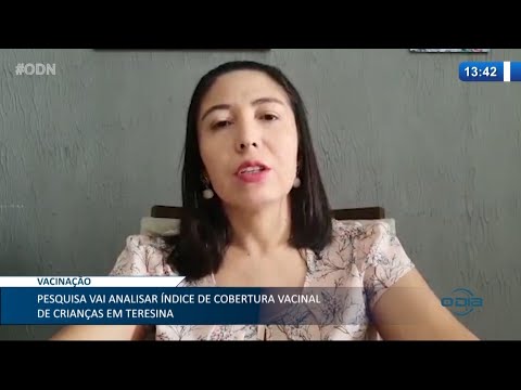 Pesquisa analisa índice de cobertura vacinal de crianças em Teresina 04 12 2020