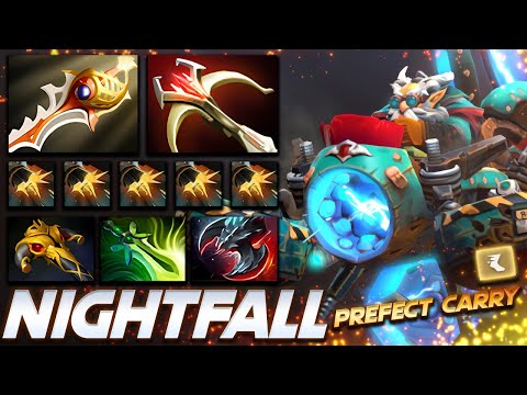 Nightfall Gyrocopter Perfect Carry - Dota 2 Pro Gameplay [Watch & Learn]