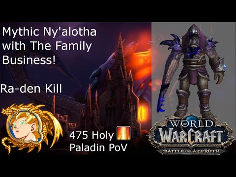 Mythic Ra-den 475 Holy Paladin PoV - World of Warcraft BFA