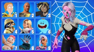 FORTNITE CHALLENGE PART #62 - GUESS THE SKIN BY THE ZOMBIE STYLE.
