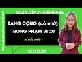 Toán lớp 2: Bảng cộng (có nhớ) trong phạm vi 20 - trang 24, 25