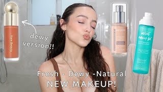 GRWM in my bathroom using NEW MAKEUP!