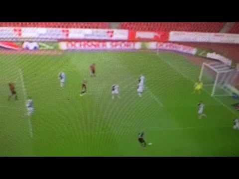 Grasshopper Club Zürich vs FC Basel 2-3- Goal Marc Janko - Raiffeisen Super League