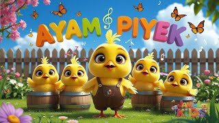 Download lagu ANAK AYAM PIYIK PIYIK | 5 BEBEK KECIL BERMAIN | CIT CIT CUIT | SUARA HEWAN | Jamal Kids mp3