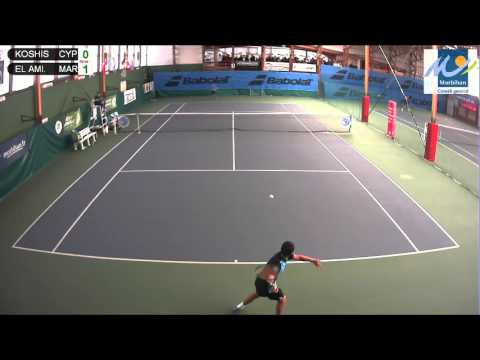 KOSHIS  (CYP) vs EL AMINE (MAR)- Open Super 12 Auray Tennis
