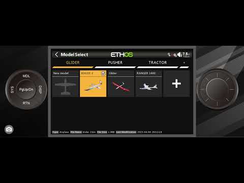 FrSky Ethos, Clone, Delete, Rename and Move models