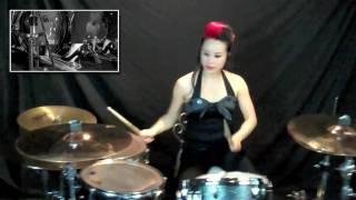 NEKROMANTIX "NIGHT NURSE" - DRUM COVER | LUX DRUMMERETTE