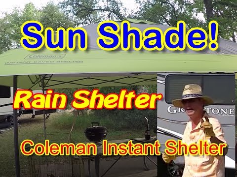 13'x13' Coleman® Instant Shelter Review | Better Than The EZ Up Shelter!