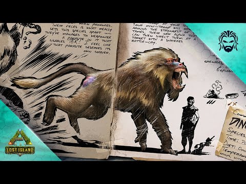 ARKs Next Creature Has Been Revealed! Dinopithecus Dossier Breakdown! - ARK Lost Island DLC