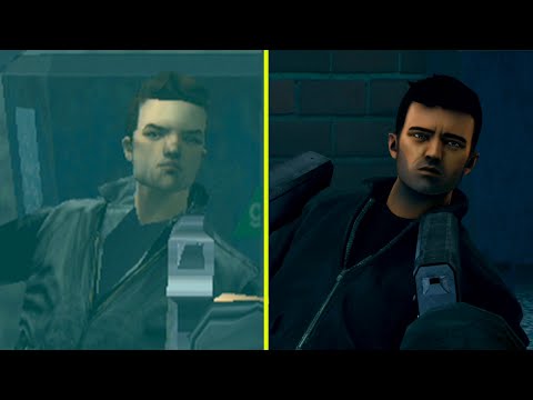 GTA 3 The Definitive Edition PS5  vs PS2 Original + PS5 Frame Rate Test