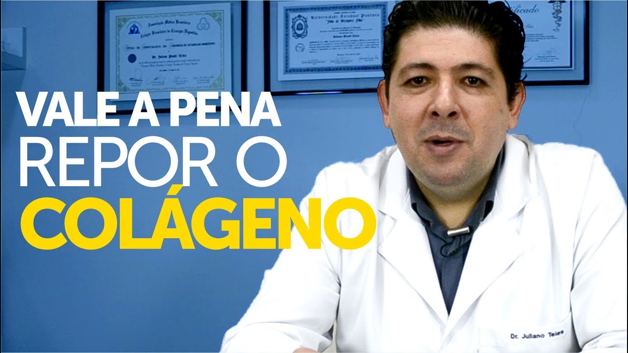 Vale a pena repor o colágeno