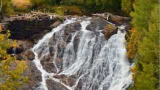 preview picture of video 'Eagle River Falls- Eagle River, MI. timelapse'