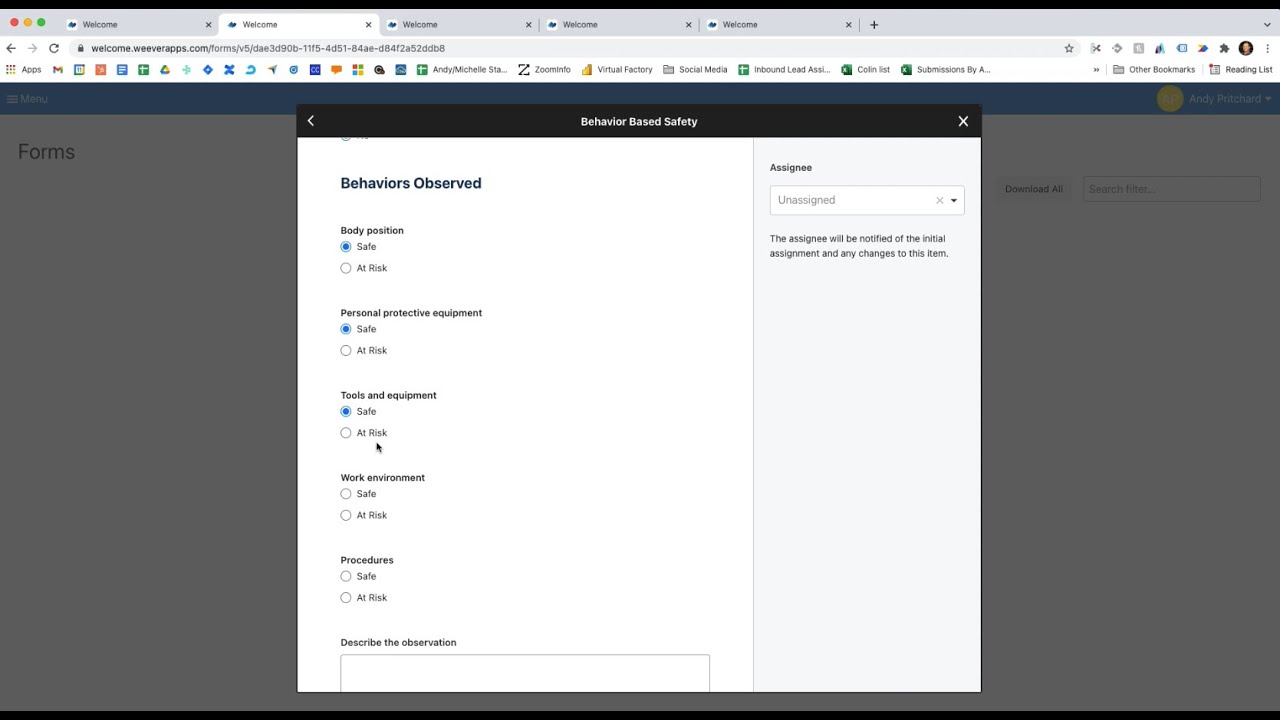 Weever Webinars -  Best Practices to ensure success with Behaviour Based Safety Observations.