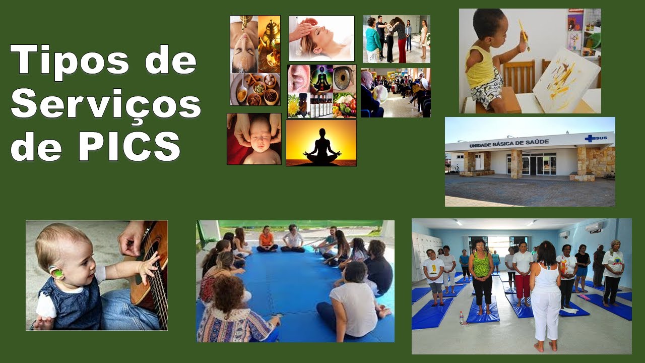 Types of services of Integrative and Complementary Health Practices - PNPIC