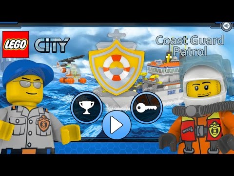 Lego City: Coast Guard Patrol - Saving The Peeps Of Lego City (Gameplay, Playthrough) Video