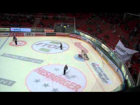 TPS - Tappara 2-1 Tapio Laakson rankkari (18.10.2011)