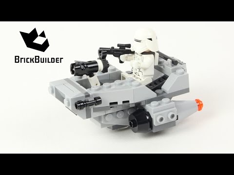 Vidéo LEGO Star Wars 75126 : Le Snowspeeder du Premier Ordre