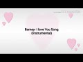 Barney I Love You Song Instrumental