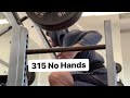 315 No Handed Squat