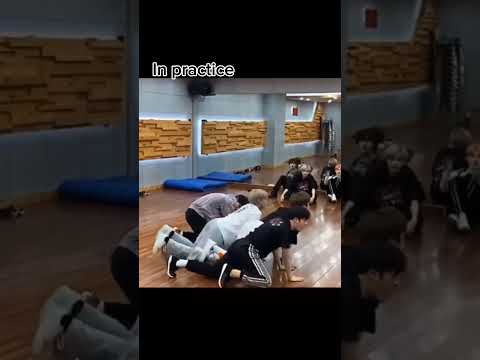 Practice/stage #kpop #bts #shorts