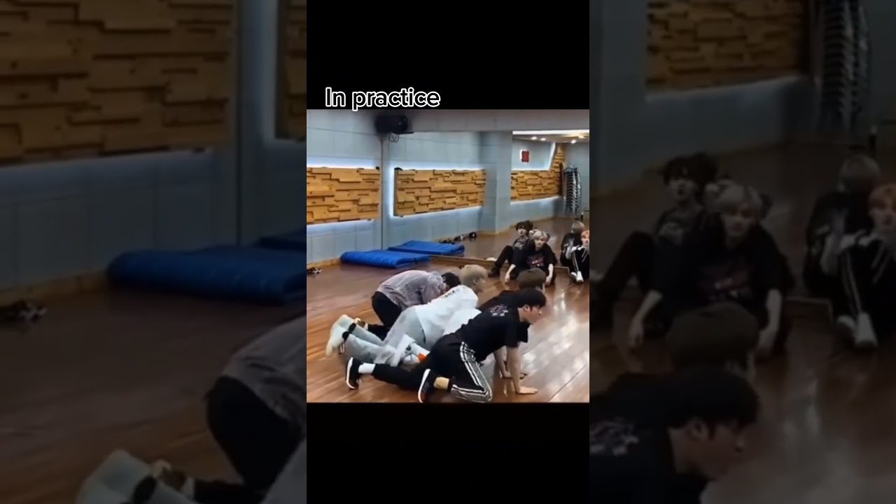 Practice/stage #kpop #bts #shorts