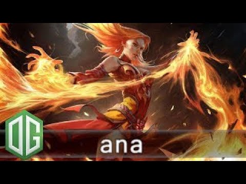 OG.Ana Lina Gameplay - Ranked Match - OG Dota 2.
