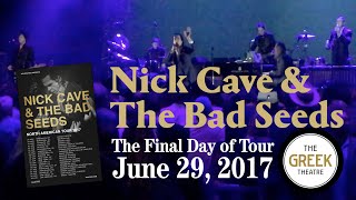 Nick Cave and the Bad Seeds &quot;Anthrocene&quot; @ Greek Theater Los Angeles 06-29-2017