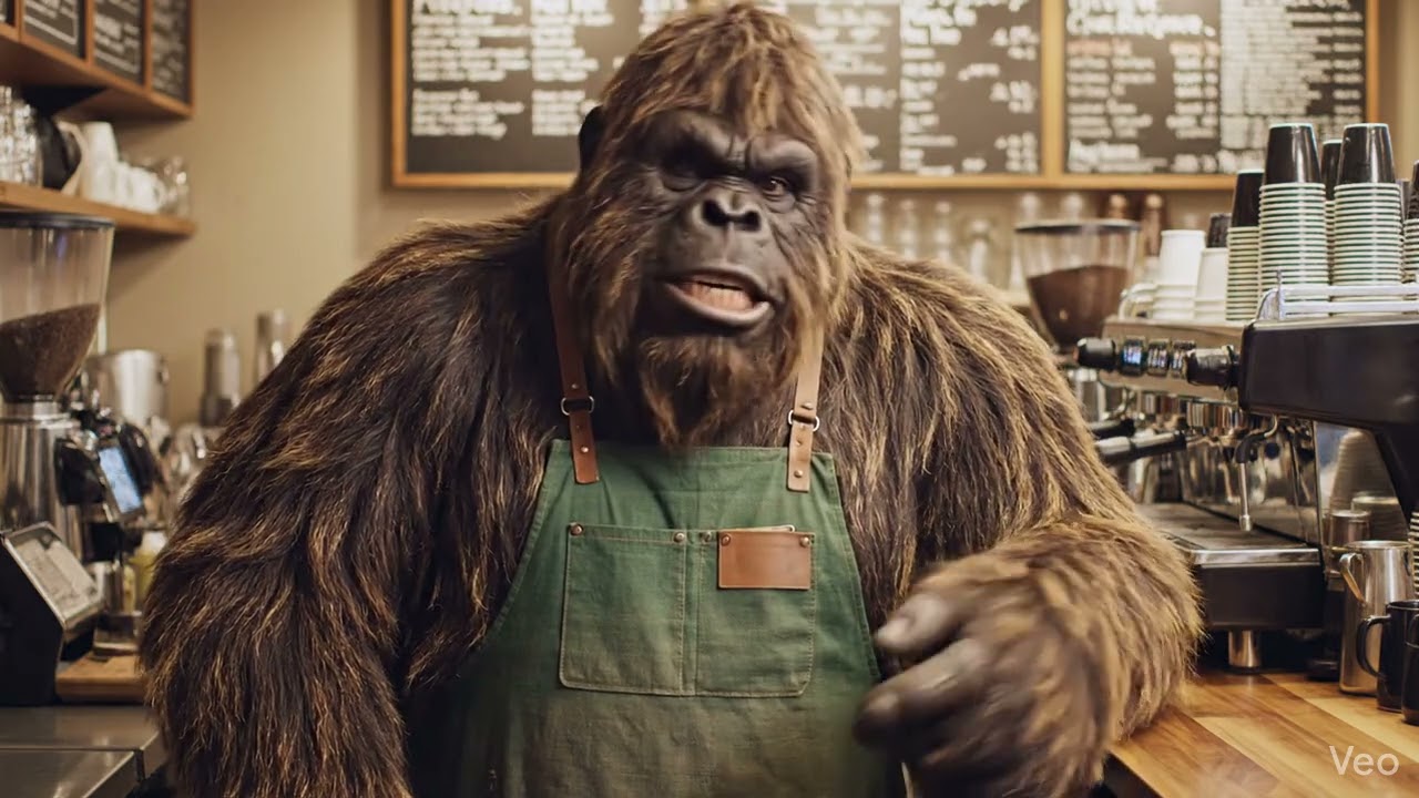 Bigfoot Pulls Your Espresso