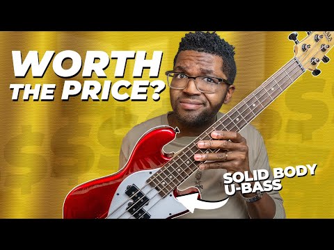 Kala Solid Body 4-String Fretted U-BASS - Candy Apple Red image 9