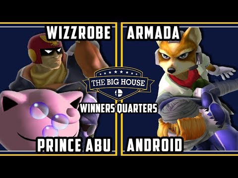 TBH8 SSBM -  Wizzrobe &  Prince Abu Vs. [A] Armada & [A] Android - Smash Melee Doubles WQ