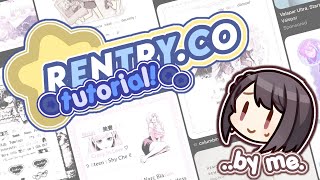 rentry.co tutorial for beginners!! (mobile&beginner friendly) | EASY TUTORIAL