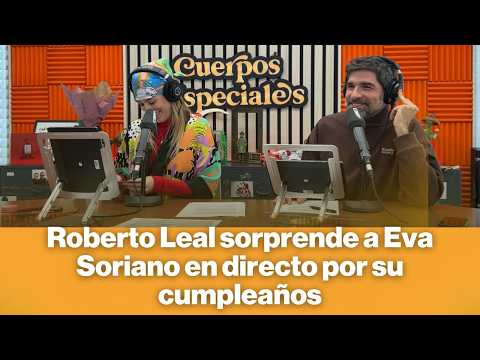 Roberto Leal sorprende a Eva Soriano en directo por su cumpleaños