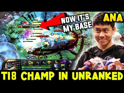 This is What Happens when TI Winner in Unranked Game - Ana Phanthom Lancer No Mercy