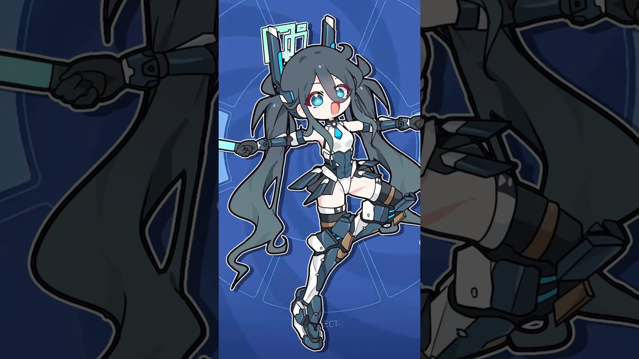 【ブルアカ】アリス(臨戦)とケイで'次元通信' #ブルアカ #BlueArchive #shorts