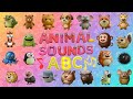 ABC Zoo Animals Sounds Song Baby Animals Alphabet Roar Meow Woof