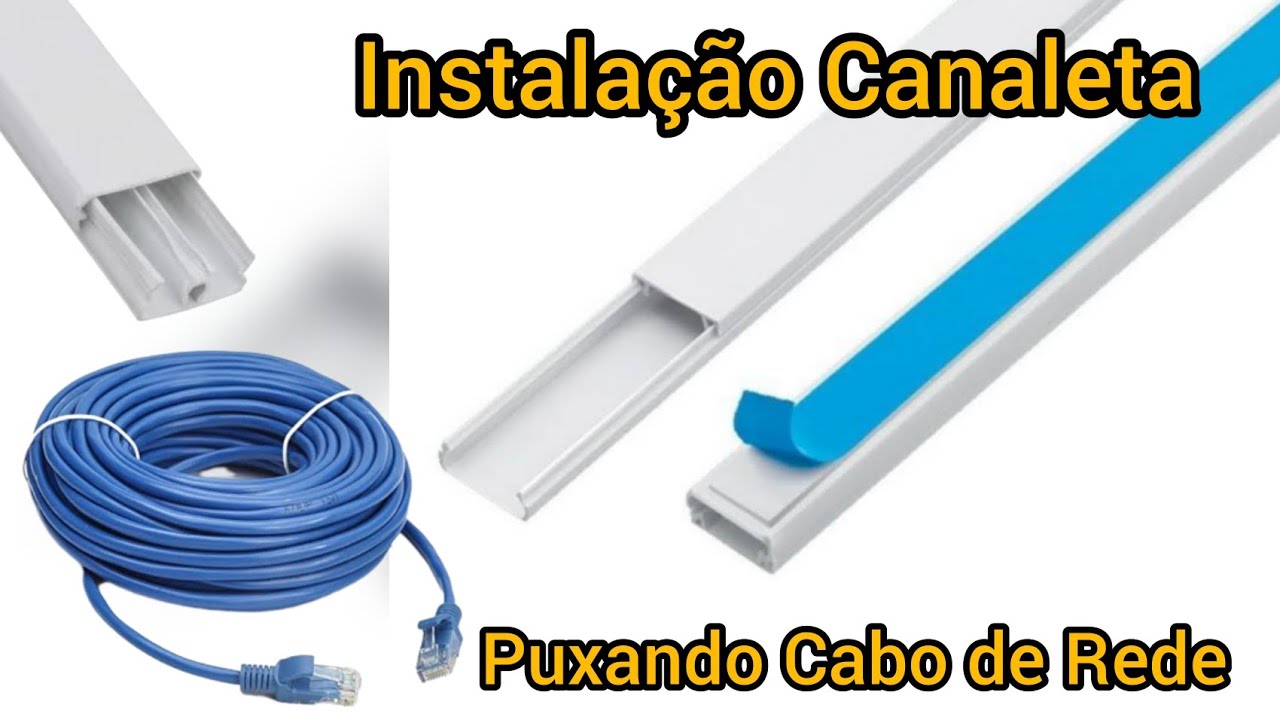 Watch Now Instalação Canaleta e Puxando Cabo de Rede Instalação Canaleta e Puxando Cabo de Rede