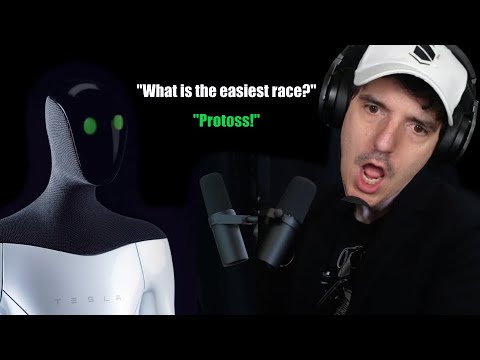 Artosis Asks Super A.I «What is the easiest race?!»