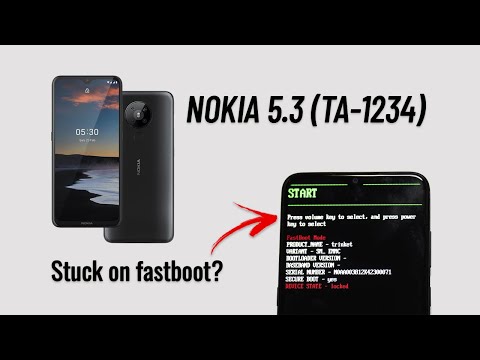 Nokia 5.3 TA 1234 Sutck on Fastboot /FRP & Softbrick Solution with TestPoints .. + Free Firmware