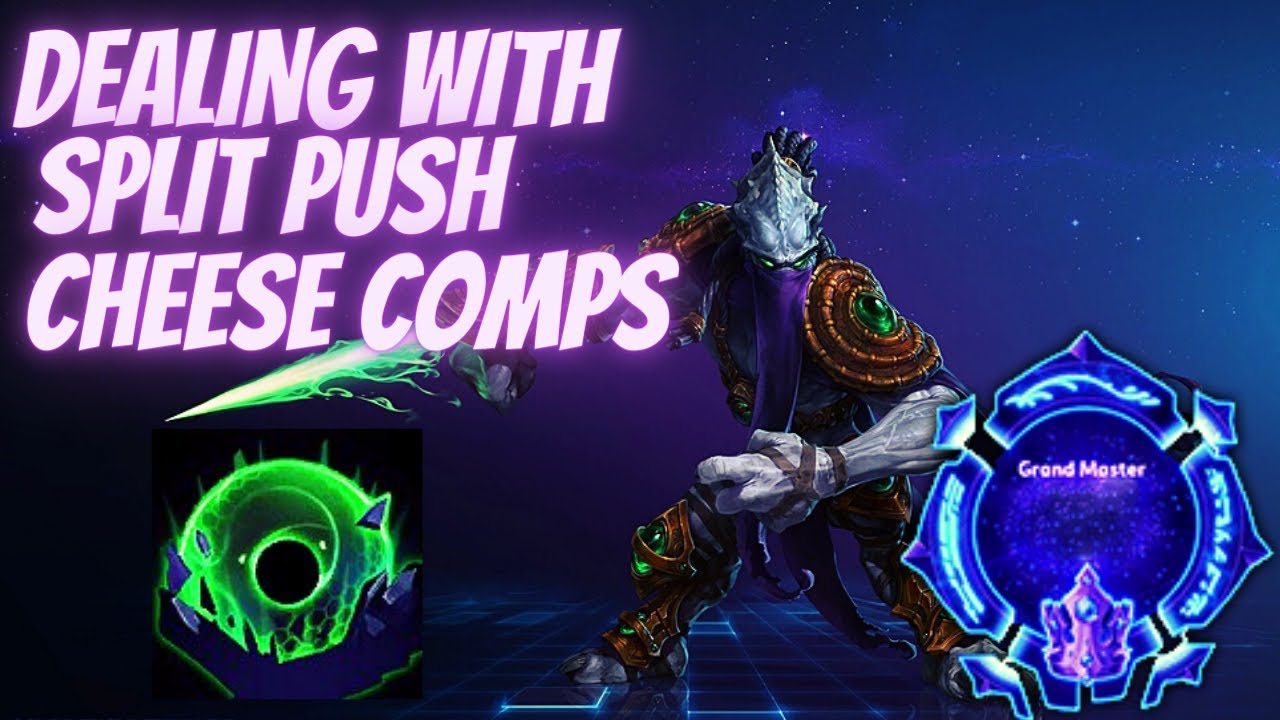Zeratul VP - Dealing with Split Push Cheese Comps - Grandmaster Storm League