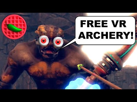 VIRTUAL ORC ARCHERIZING ACTION! -- Let's Play Deadly Hunter VR (HTC Vive VR Gameplay)(Free Game)