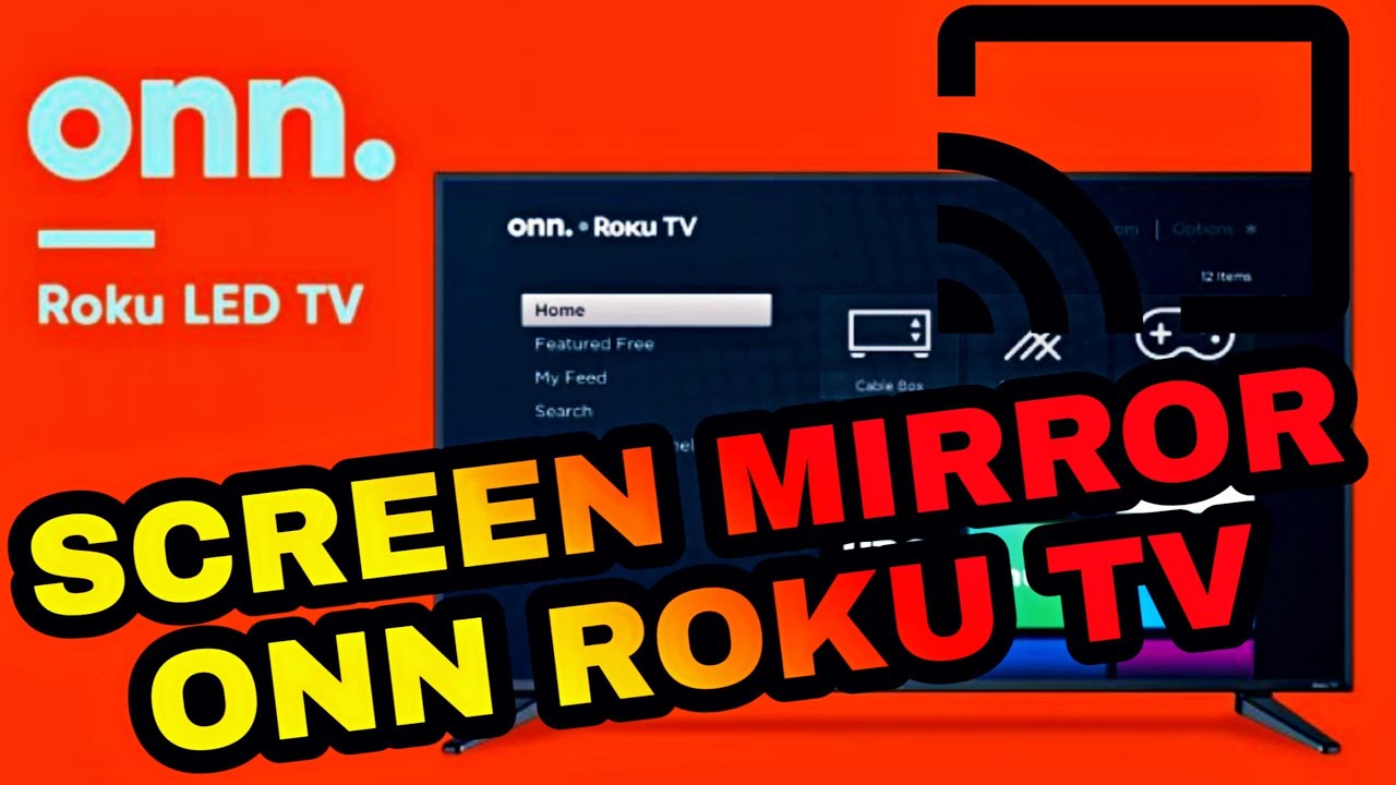 HOW TO CAST/SCREEN MIRROR ANDROID PHONE TO 58" ONN ROKU TV | Walmart Black Friday TV