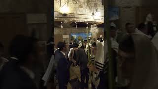 שירה בשער הכותנה לאחר תפילת שחרית חול המועד סוכות תשפה 3